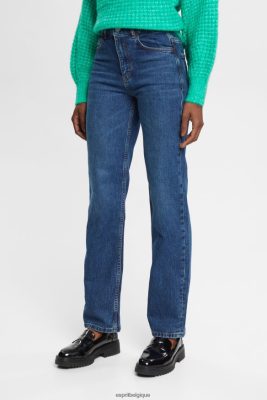Esprit Belgique - Esprit jean stretch à taille haute bleu délavé moyen femmes DJX6JH337 jean