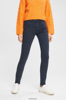 Esprit Belgique - Esprit jean stretch taille mi-haute bleu pétrole femmes DJX6JH565 jean