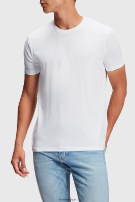 Esprit Belgique - Esprit lot de deux t-shirts à col rond en coton blanc hommes DJX6JH856 t-shirts