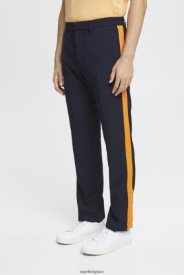 Esprit Belgique - Esprit pantalon ajusté style survêtement marine hommes DJX6JH694 pantalons et pantalons