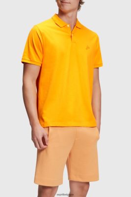Esprit Belgique - Esprit polo classique du club de tennis des dauphins orange hommes DJX6JH892 polos