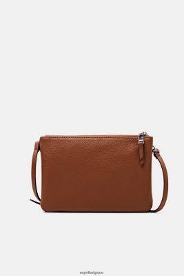 Esprit Belgique - Esprit sac porté épaule en similicuir brun rouille femmes DJX6JH25 accessoires