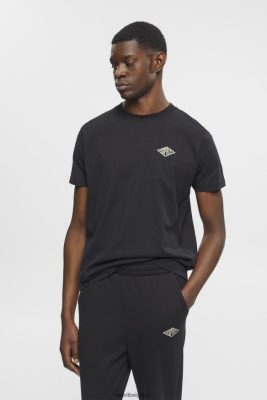 Esprit Belgique - Esprit t-shirt avec logo imprimé noir hommes DJX6JH598 t-shirts
