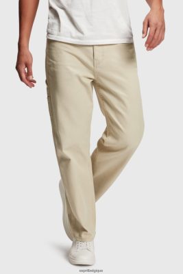 Esprit Pantalon - Esprit chino charpentier coupe droite sable hommes DJX6JH782 pantalons et pantalons