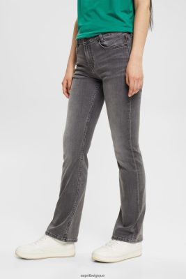 Esprit Pantalon - Esprit jean bootcut stretch gris délavé moyen femmes DJX6JH551 jean