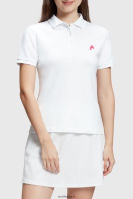 Esprit Pantalon - Esprit polo classique du club de tennis des dauphins blanc femmes DJX6JH494 polos