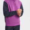 Esprit Pantalon - Esprit sweat à capuche bicolore violet hommes DJX6JH938 sweats et sweats à capuche