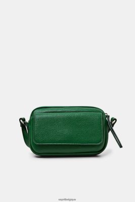 Esprit Robe De Plage - Esprit mini sac porté épaule en cuir synthétique vert foncé femmes DJX6JH3 accessoires