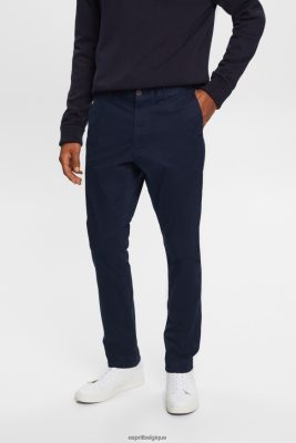 Esprit Robe De Plage - Esprit pantalon chino slim marine hommes DJX6JH594 pantalons et pantalons
