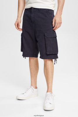 Esprit Robe De Plage - Esprit short cargo en coton durable marine hommes DJX6JH846 shorts