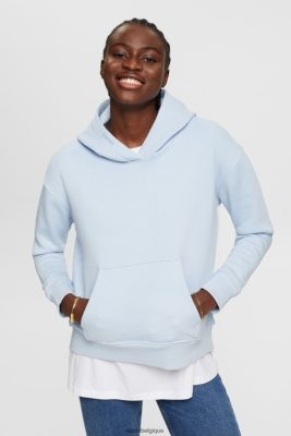 Esprit Robe De Plage - Esprit sweat à capuche avec poche kangourou bleu pastel femmes DJX6JH351 sweats et sweats à capuche