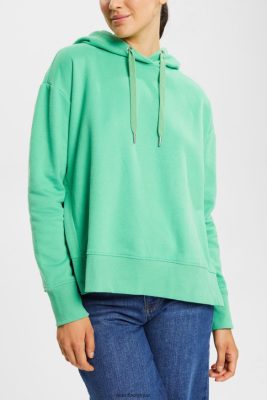Esprit Robe De Plage - Esprit sweat à capuche vert femmes DJX6JH510 sweats et sweats à capuche