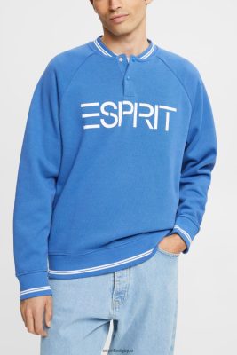 Esprit Robe De Plage - Esprit sweat-shirt décontracté à logo bleu hommes DJX6JH783 sweats et sweats à capuche