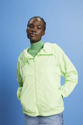 Esprit Robe De Plage - Esprit veste légère avec capuche vert agrumes femmes DJX6JH276 vestes